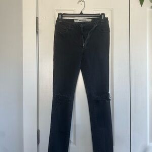 Brandy Melville Black Distressed Women's Jeans